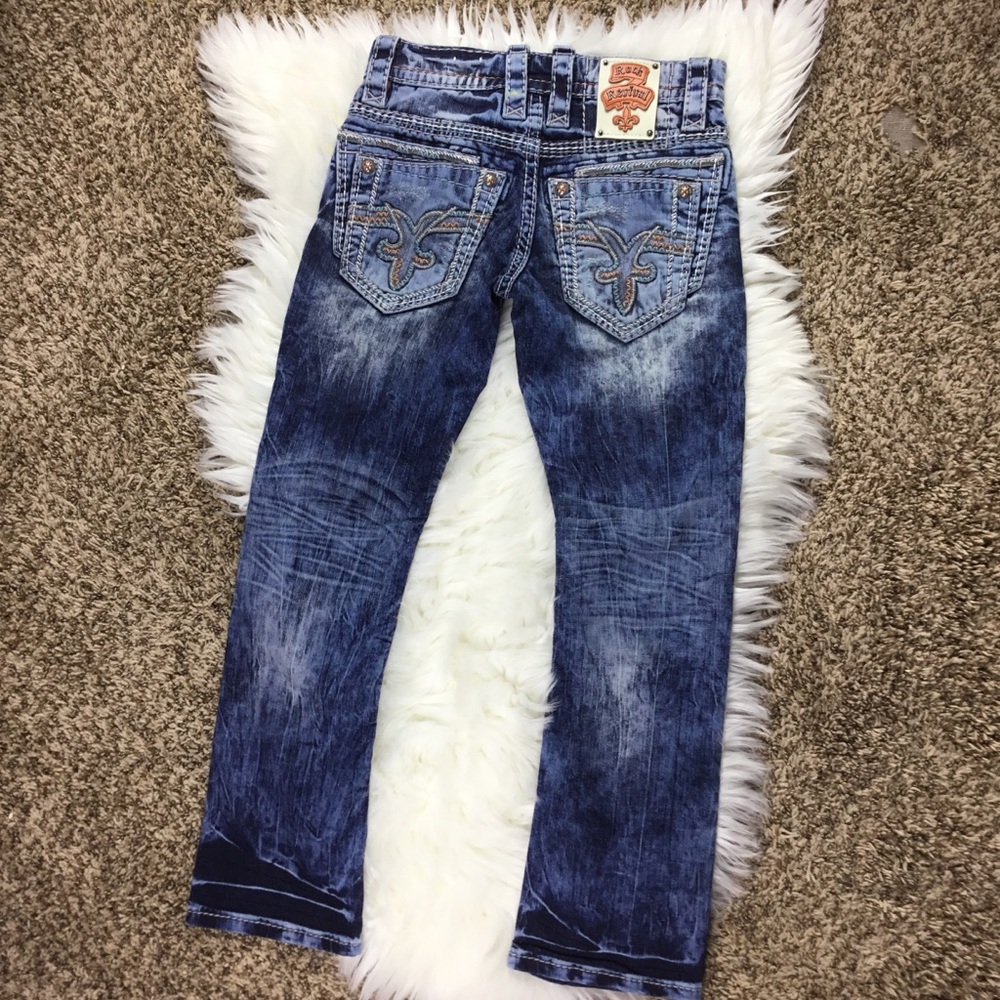Rock Revival Felix Slim Straight 28x29 by buckle - Picture 4 of 8